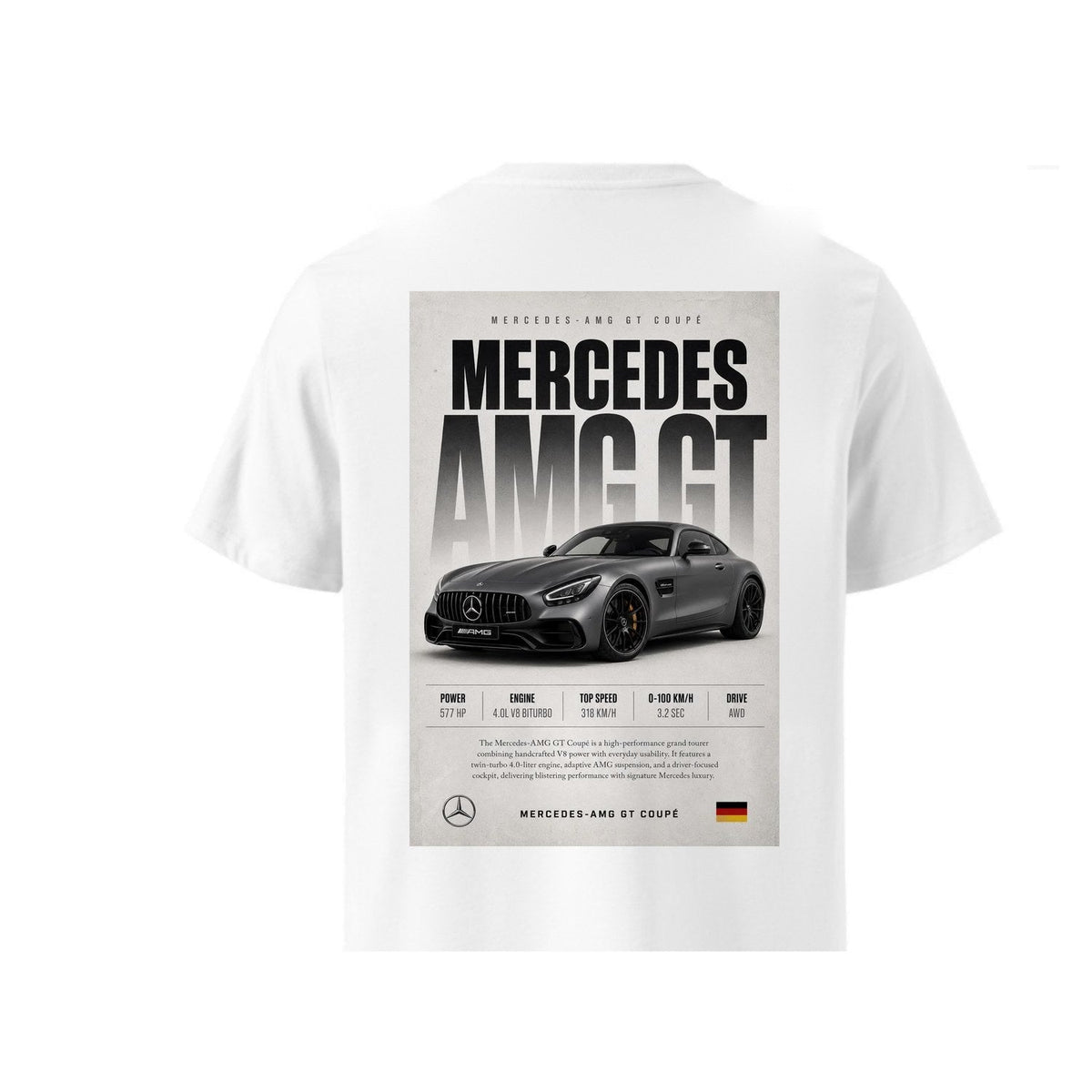 Mercedes-AMG GT Coupe Tee - back print