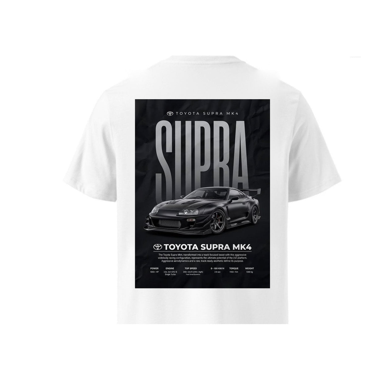 Toyota Supra MK4 Tee - back print